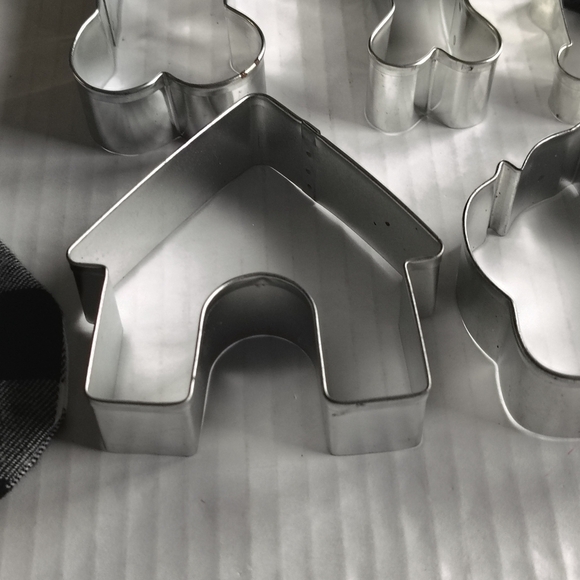 Buffalo Plaid Dog Stocking With Dog Bone Cookie Cutters Dog Christmas Ornaments - Picture 5 of 16